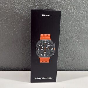 Samsung Galaxy Smart Watch Ultra 47mm LTE Titanium, Titanium Gray, Orange Band
